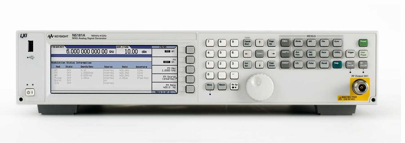 N5181A MXG 射频模拟信号发生器